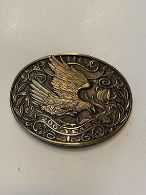 Vintage First Edition Eagle Belt Buckle – Award Design Medals, Never Worn